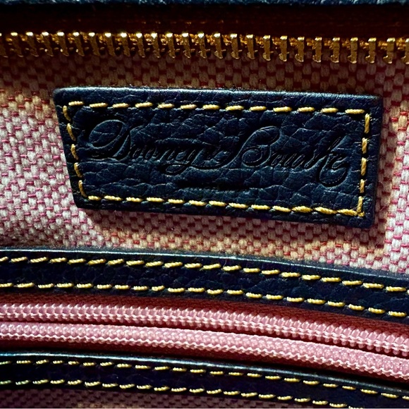 Dooney & Bourke Pebble Grain Leather Charleston Shopper - Midnight Blue - Picture 6 of 13